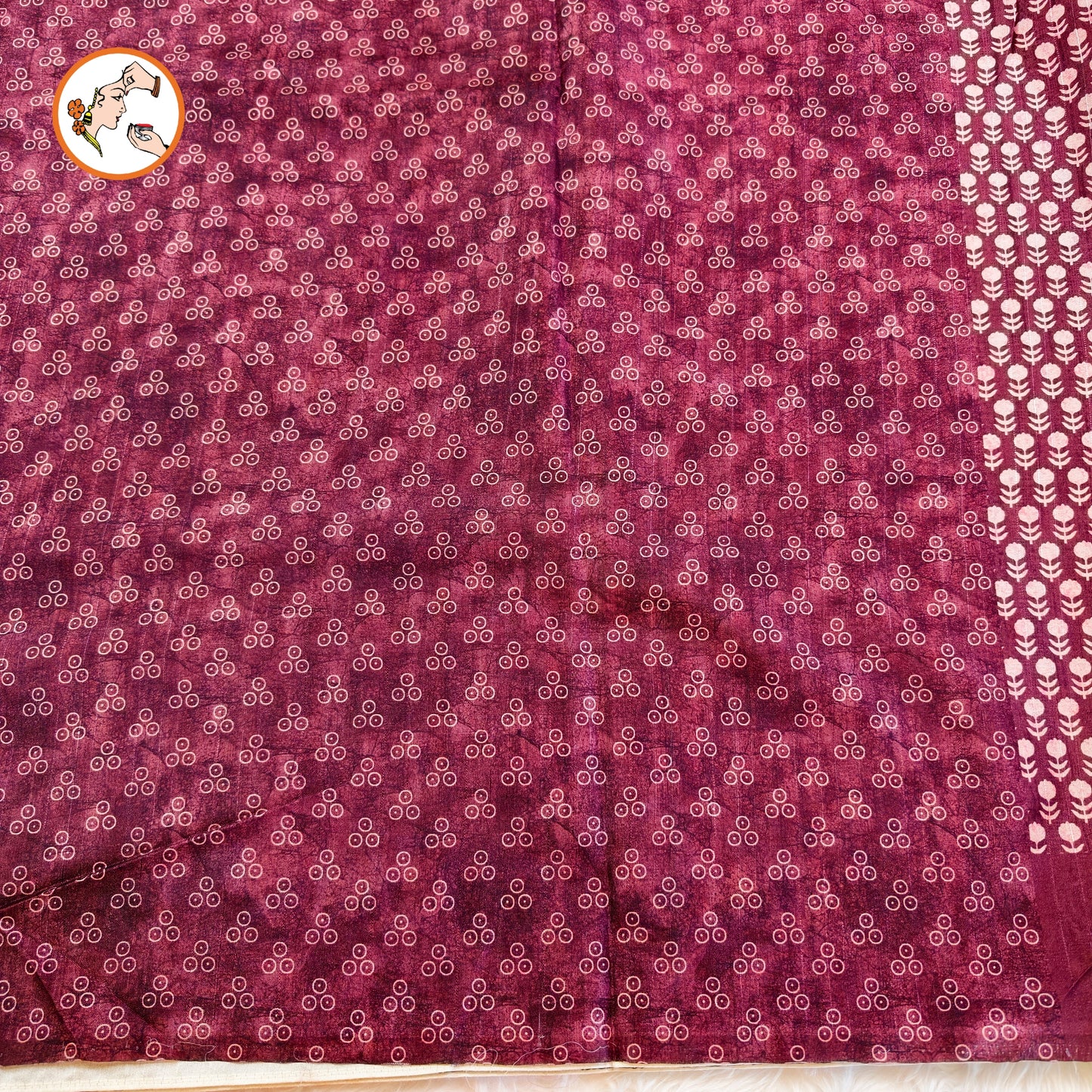 Purple colour Unique Pattern Raw Silk Designer Saree with embriodary work