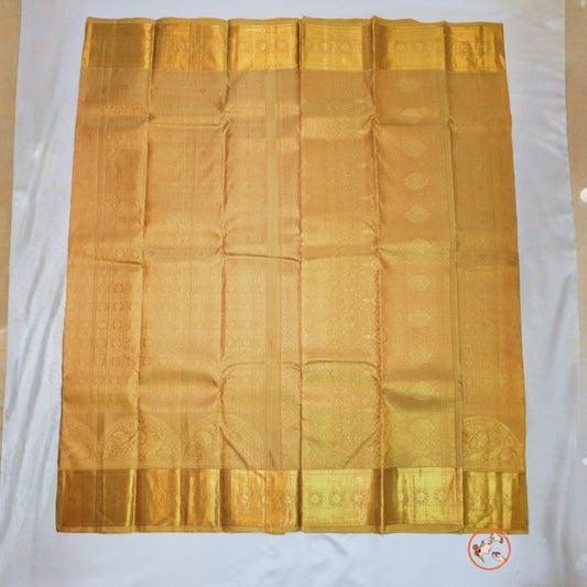 Golden Pure Kanchi Silk