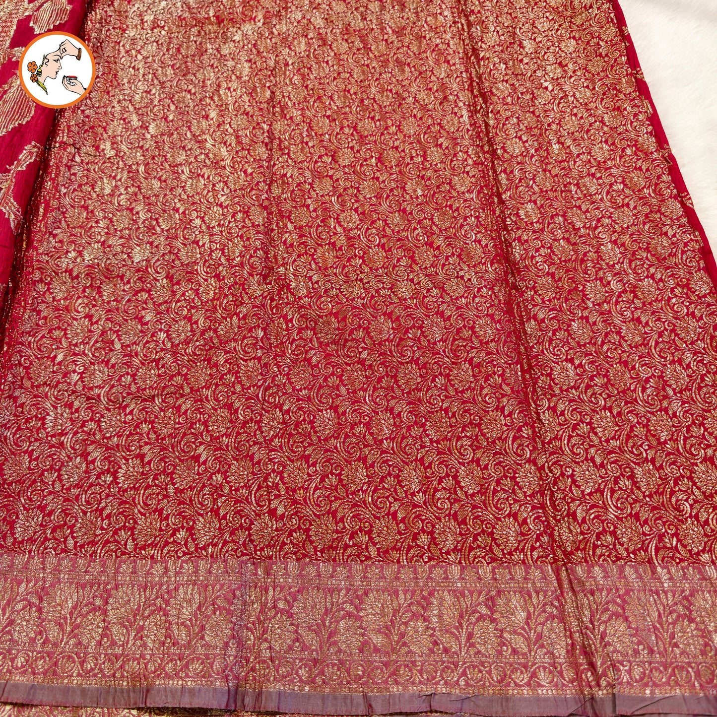 Banarasi Designer Banarasi Crush Saree