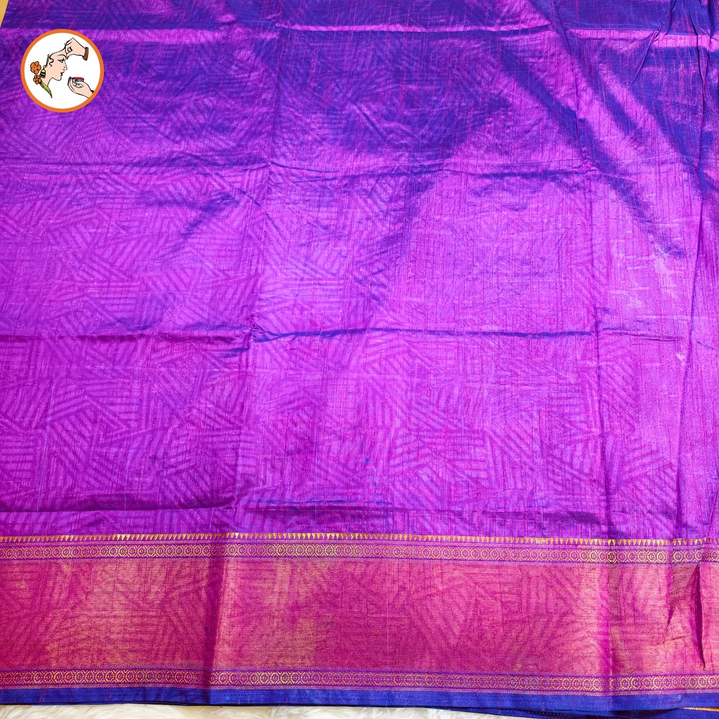 Blue Pochampally Silk Cotton Casual Saree