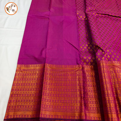 Purple Traditional 1000 butta Kanchipuram Silk Saree