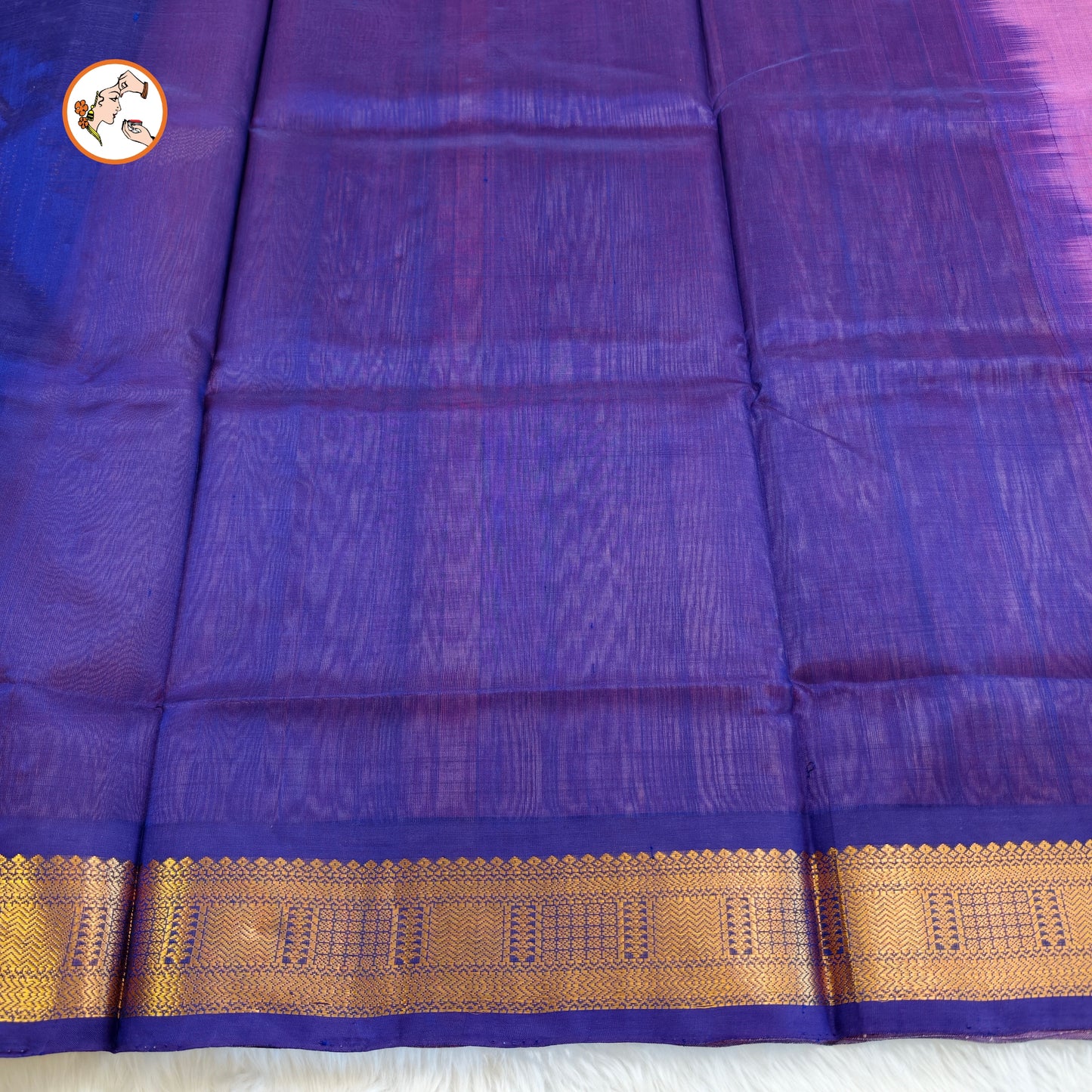 Soft Pink Traditional Pure Silk Cotton Saree