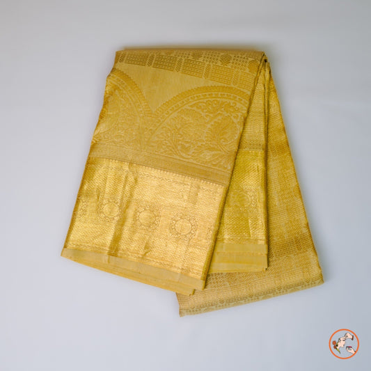 Golden Pure Kanchi Silk