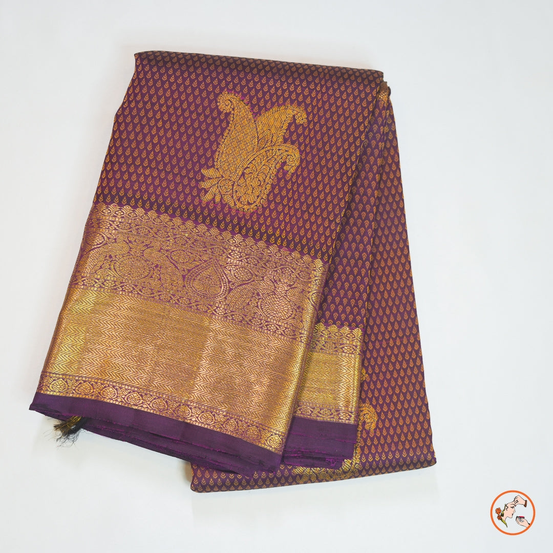 Wine Pure Kanchi  Silk