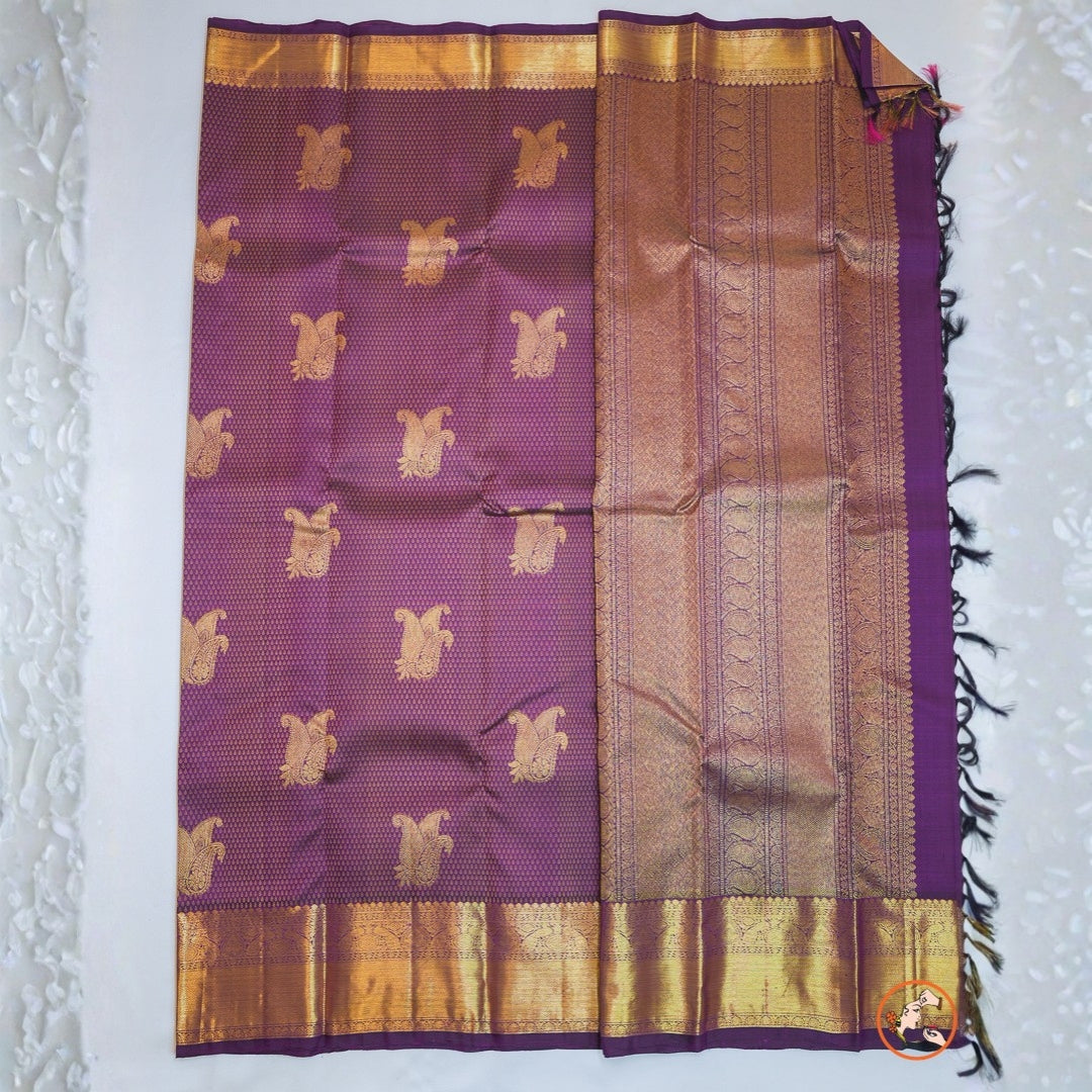 Wine Pure Kanchi  Silk