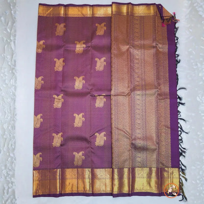 Wine Pure Kanchi  Silk Vivahasilks